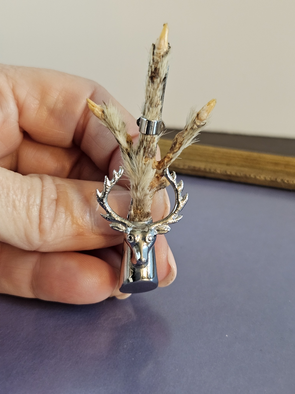 Vintage Mizpah Scottish Lucky Grouse Foot Kilt Pin/Brooch